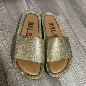 Womens Melissa Slides